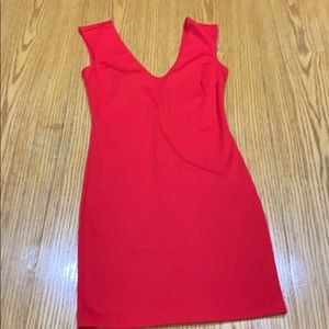 Forever 21 Red Stretch Dress